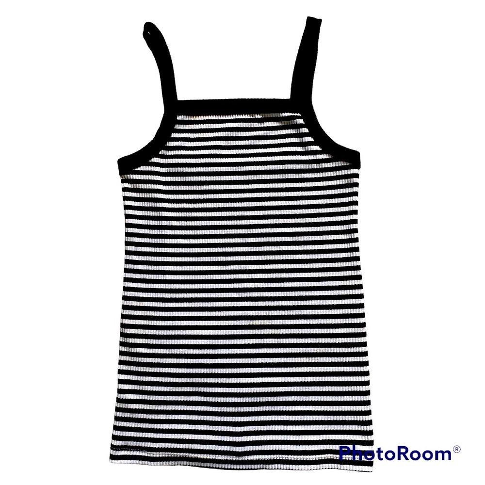 Old Navy Slim Fit Striped Tank Ladies Small